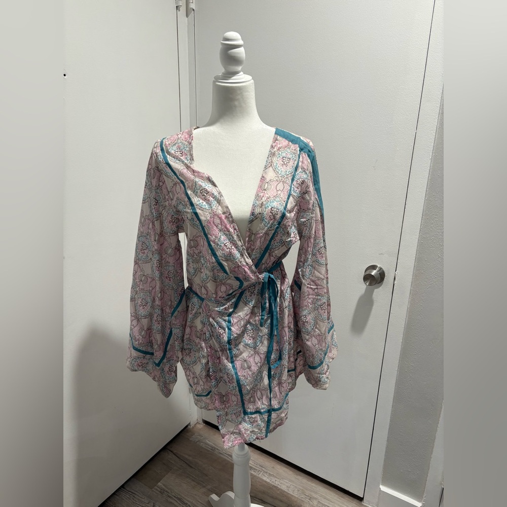 Lolita Pastel Floral Kimono